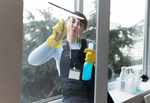 Nettoyage de vitres intérieures et extérieures à Cervens